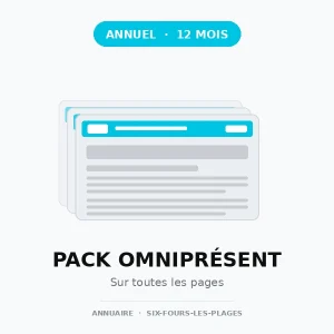 Pack Omniprésent 12 mois